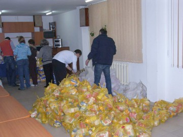 La Mangalia au sosit ajutoarele alimentare